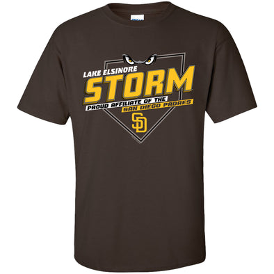 Lake Elsinore Storm Adult Affiliate Nutrients Tee