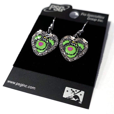 Lake Elsinore Storm Thunder Heart Earrings
