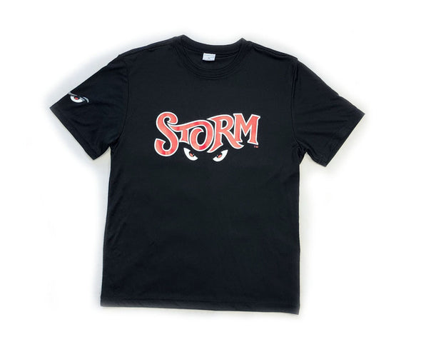 Lake Elsinore Storm New Wordmark Youth Performance Tee - Black